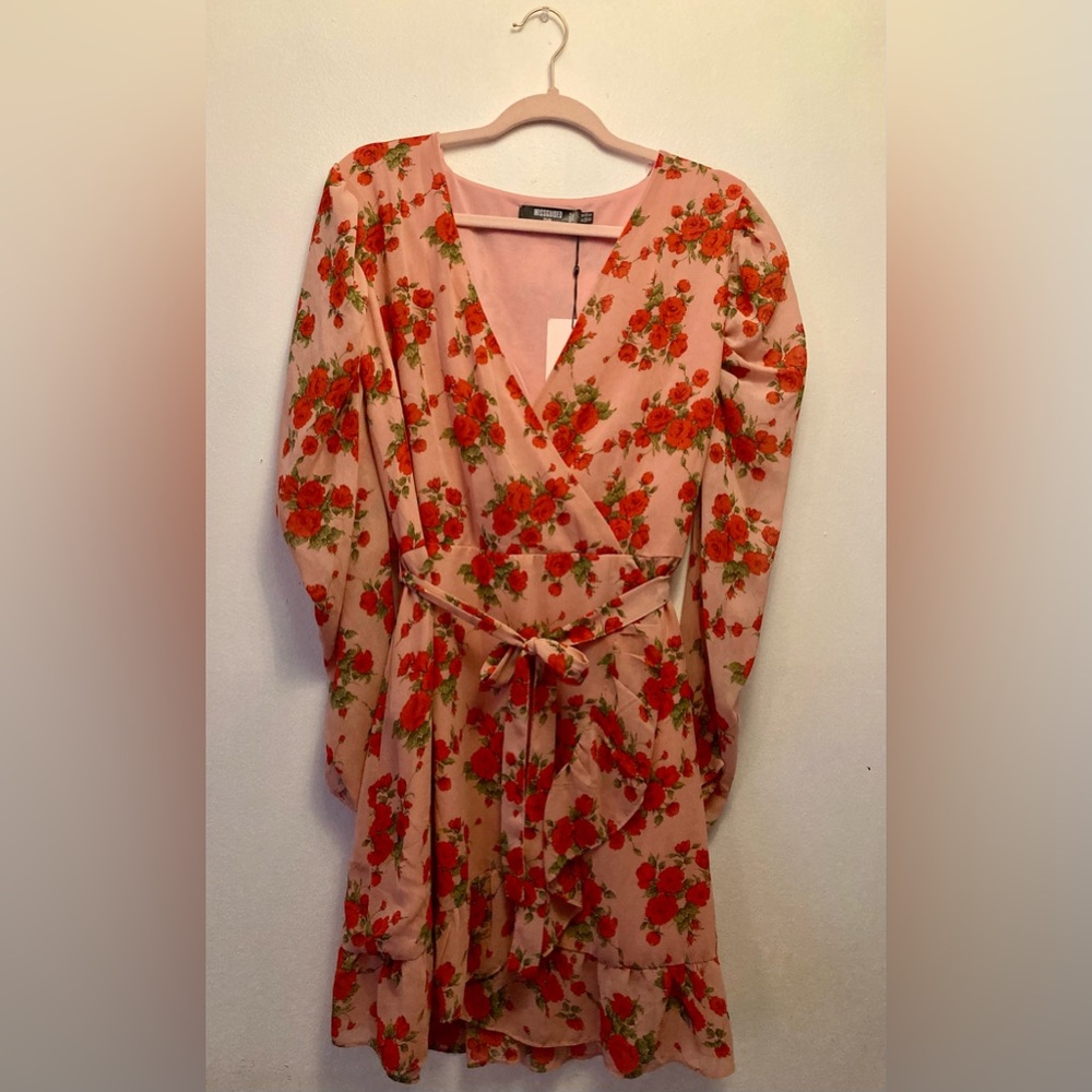 Misguided Floral Dress size 14